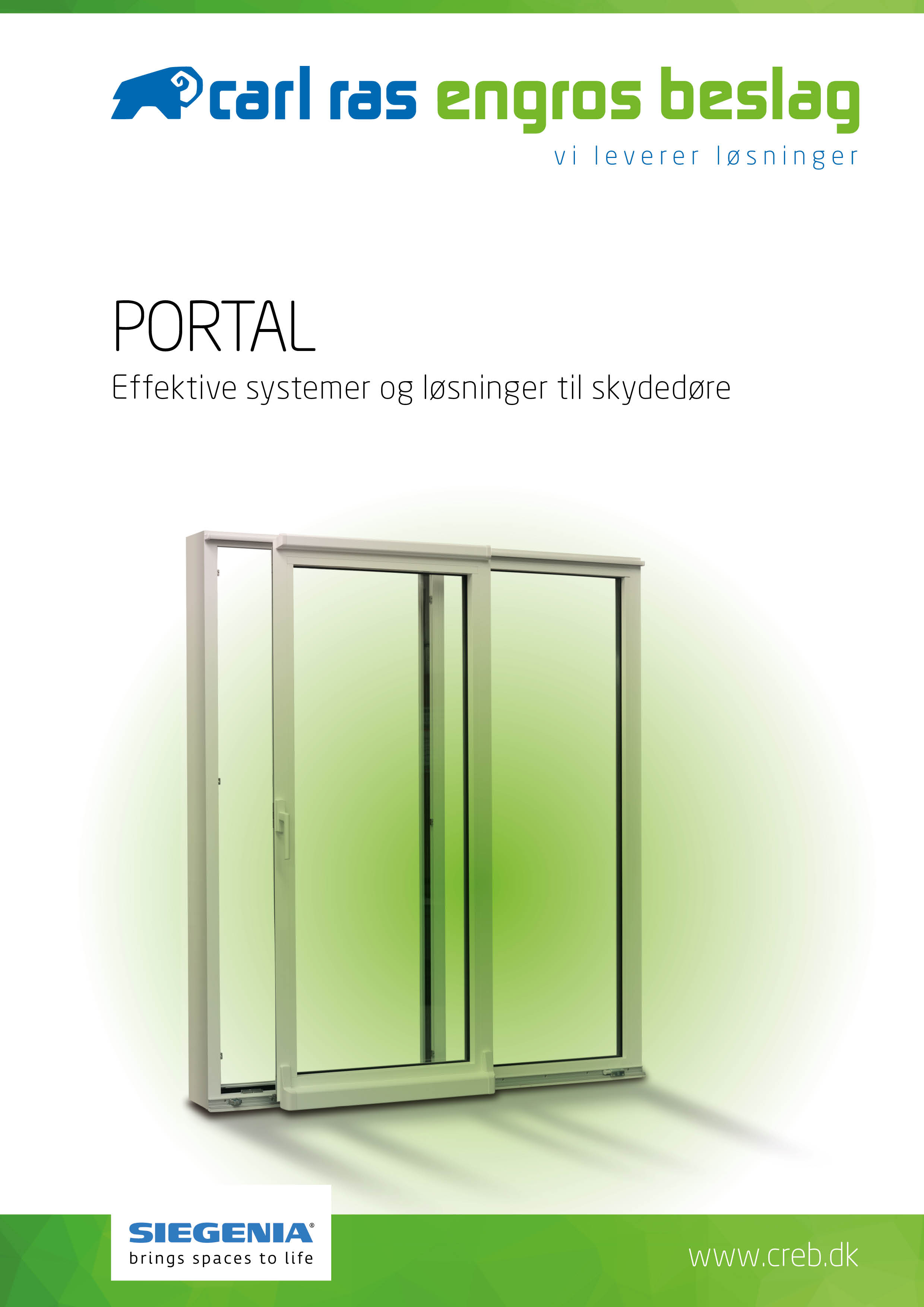 Portal - skydedørsløsninger